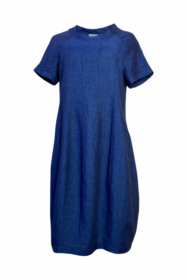 GR Nature kleding, jurk Buda-1 227 donker blauw