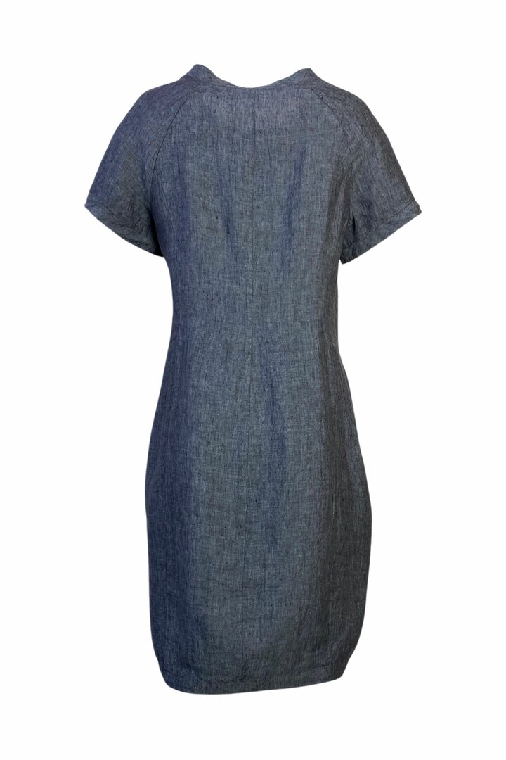 V&ecirc;tements GR Nature, robe Buda-1 230 gris fonc&eacute;