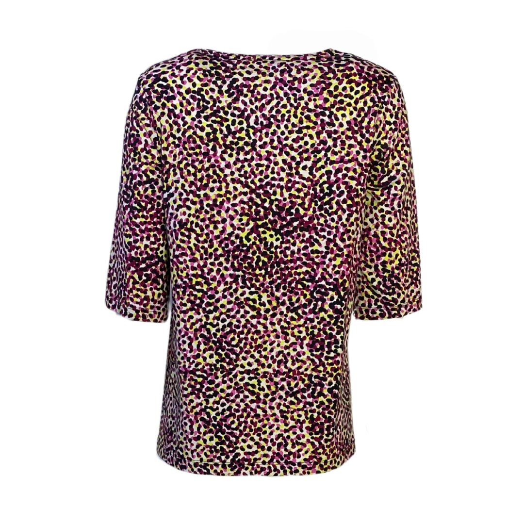 Mansted kleding shirt Eva fuchsia lime 61
