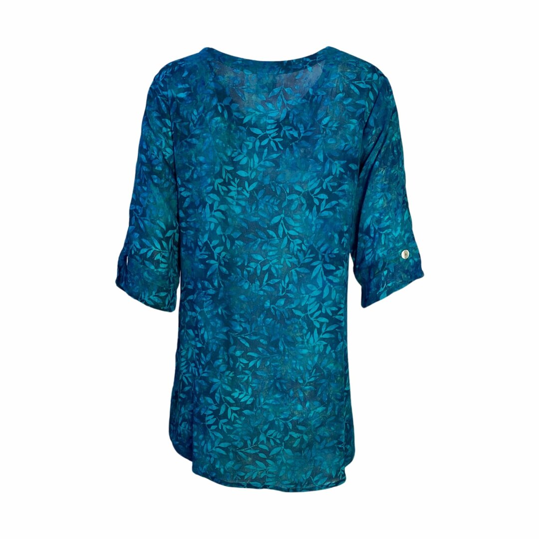 Unikat Artwear kleding blouse 109 aqua