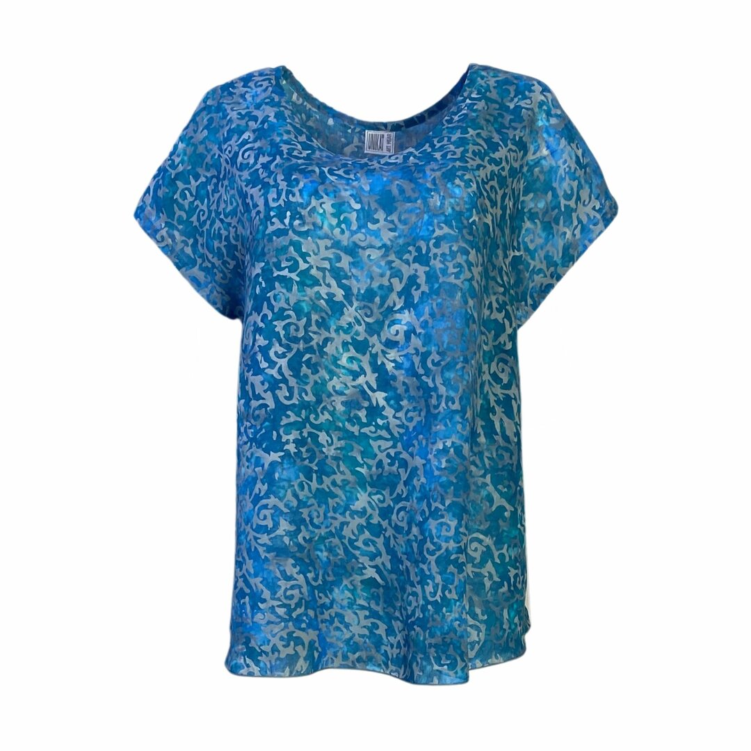 Unikat Artwear kleding Top 180 Blauw
