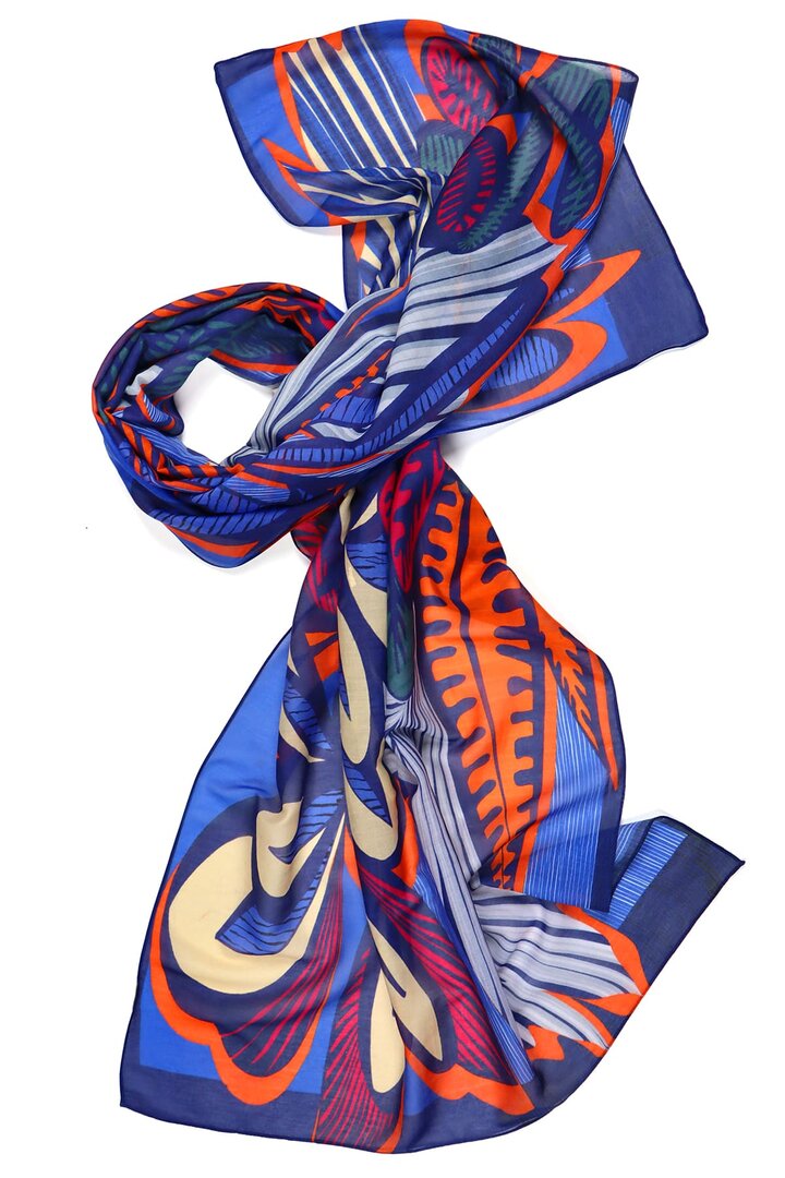 Salto Schal Cora blau 59715