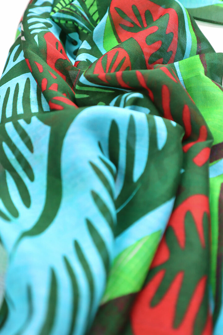 Salto scarf Cora green 59716
