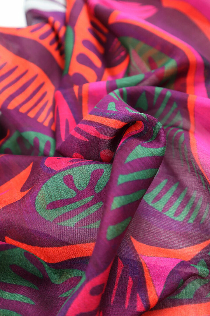 Salto scarf Cora fuchsia 59733