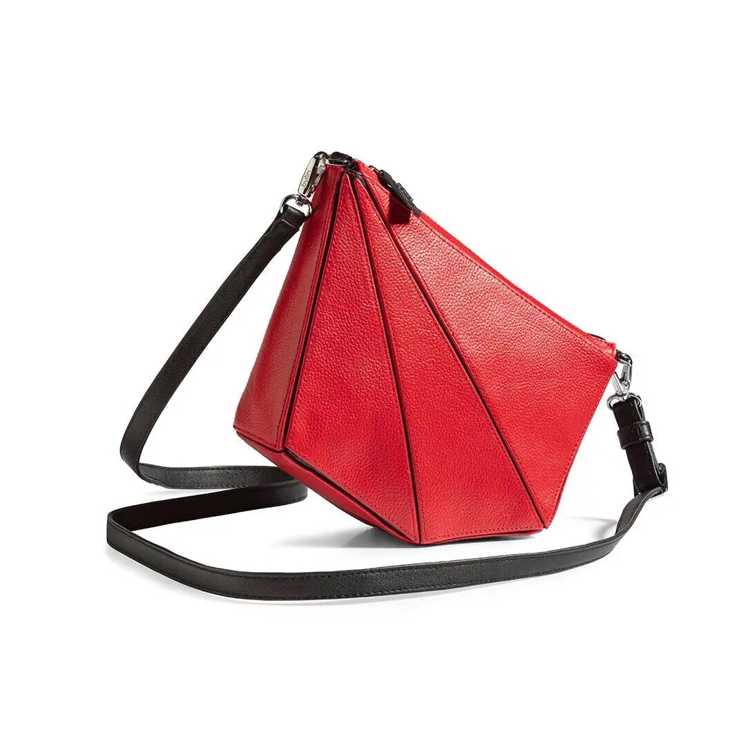 By-Lin Crystal Handtas Rood S 231103