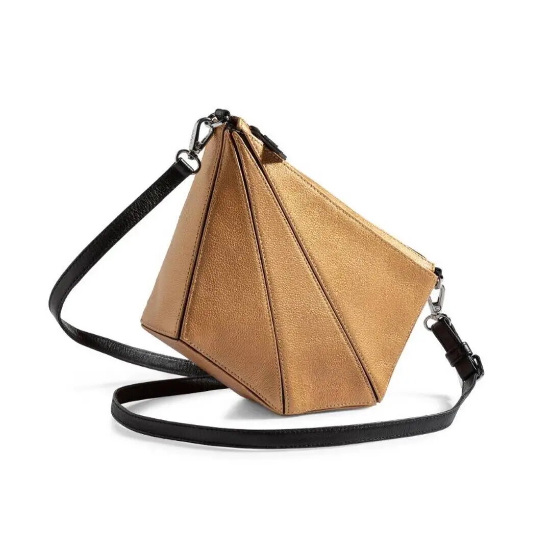 By-Lin Crystal Handtasche Gold S 231104