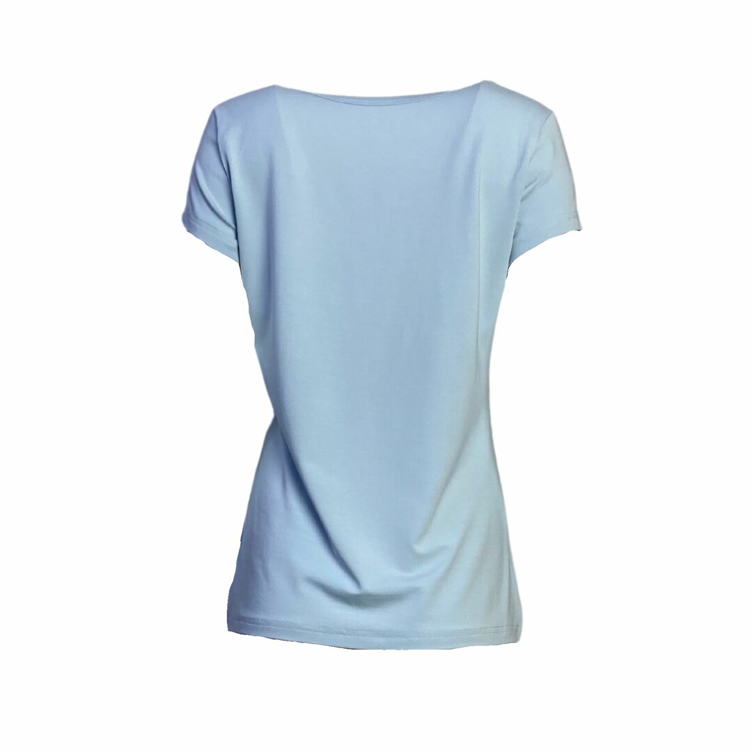 Bamboo Belgium kleding Shirt 1554 blue ice
