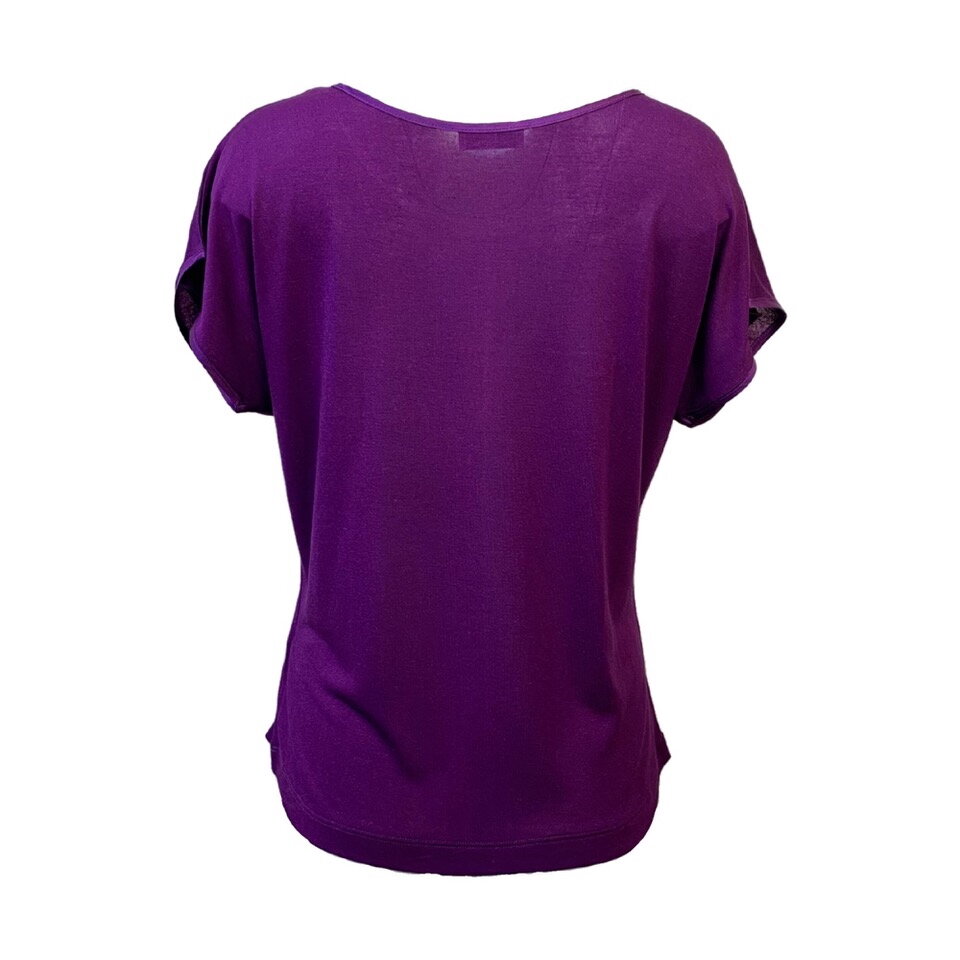 Kokon Zwo clothing shirt Cinda silk viscose gloxinie 300