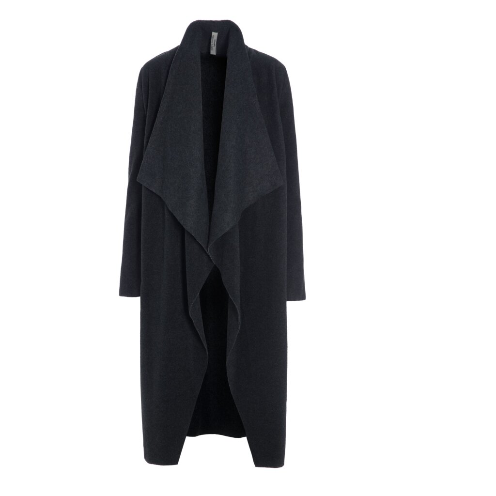 Henriette Steffensen Cardigan W/High neck soft black