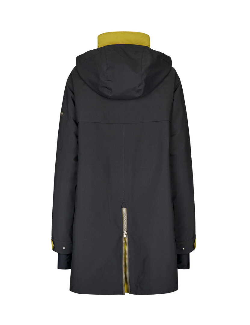 Regn winter jacket Isolde black, waterproof, windproof, and breathable
