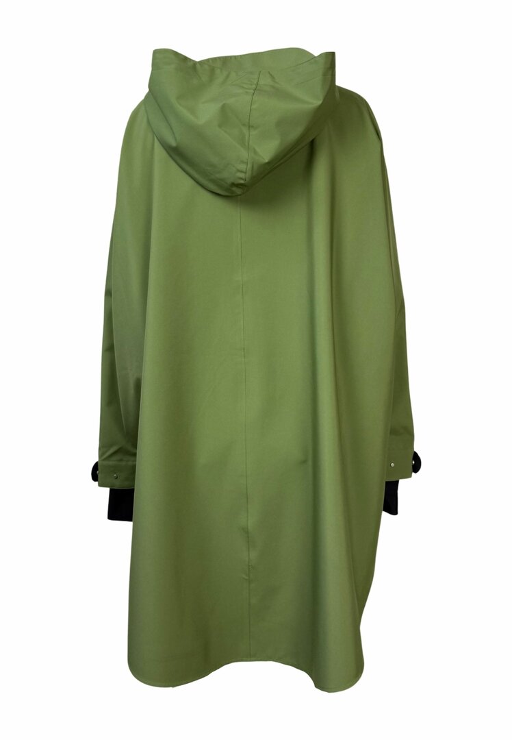 Regn Regenjacke Poncho mit Rei&szlig;verschluss Pernille Green Climbing Ivy wasserdicht, winddicht und atmungsaktiv