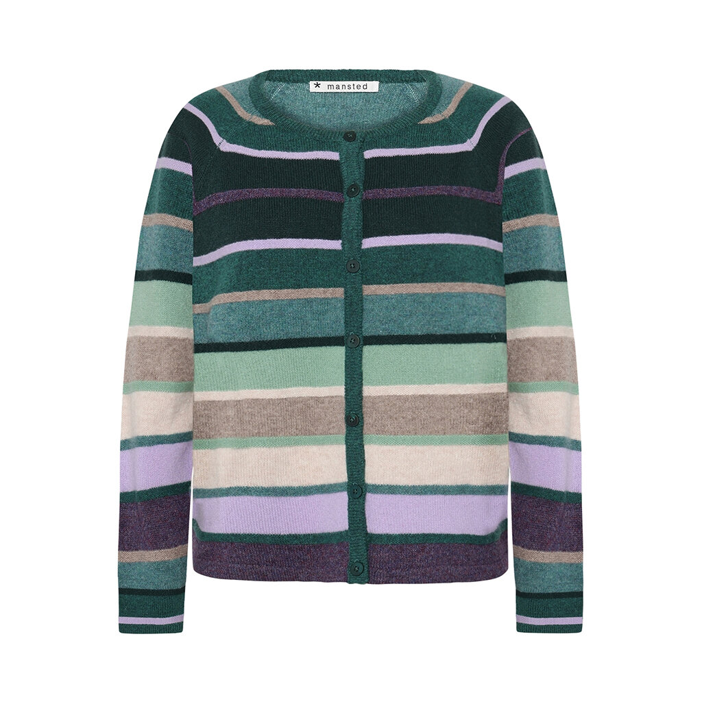 Mansted kleding Amina vest cold green