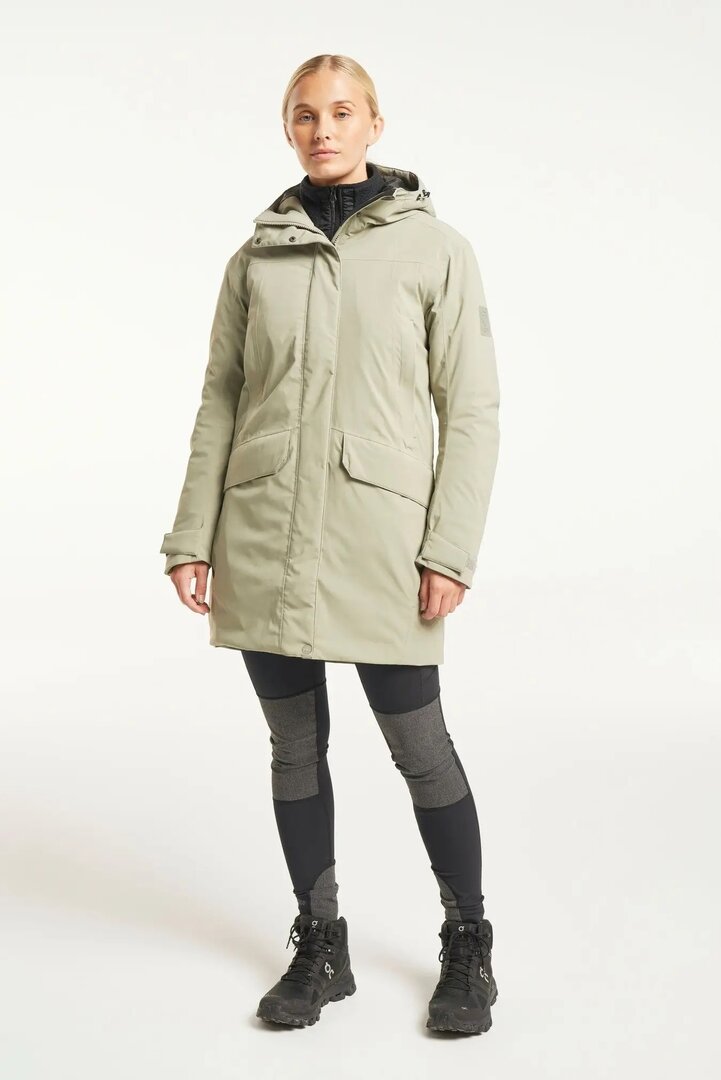 Tenson MPC Winterjacke Eve hellbeige, wasserdicht, winddicht und atmungsaktiv
