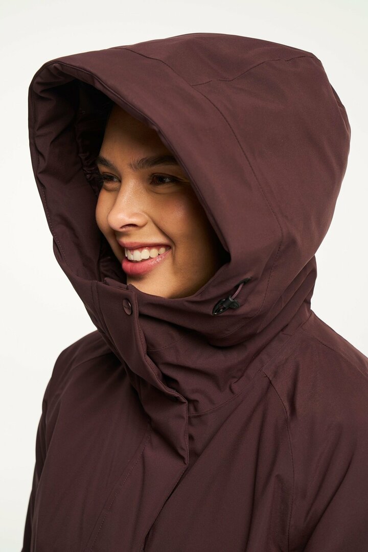 Tenson MPC Winterjacke Aurora Parka Braun, wasserdicht, winddicht und atmungsaktiv