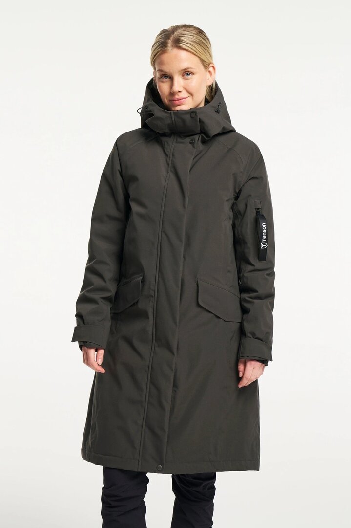 Tenson MPC Winterjacke Aurora Parka dunkel gr&uuml;n, wasserdicht, winddicht und atmungsaktiv