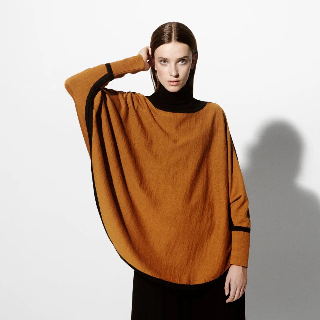 Trine Kryger Simonsen Pull Amalie noir/gris