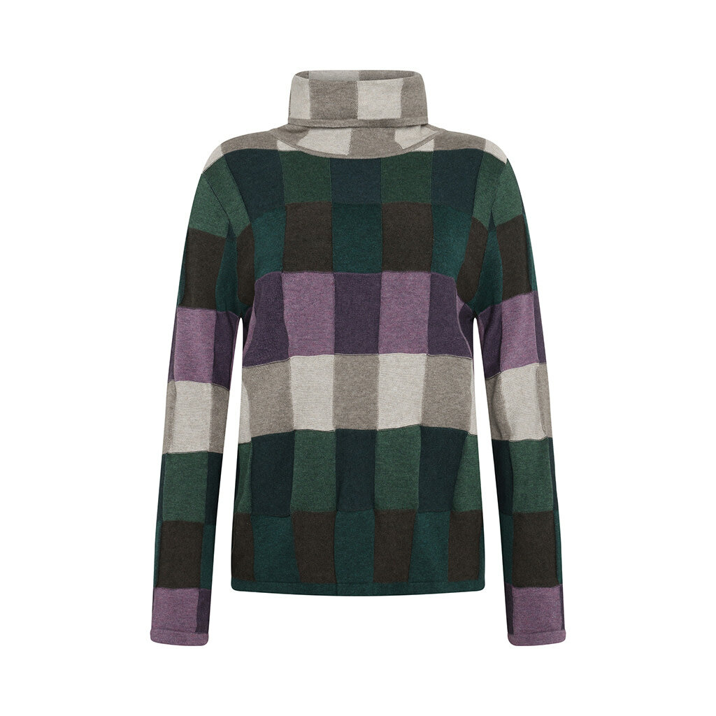 Mansted kleding Lindi trui cold green