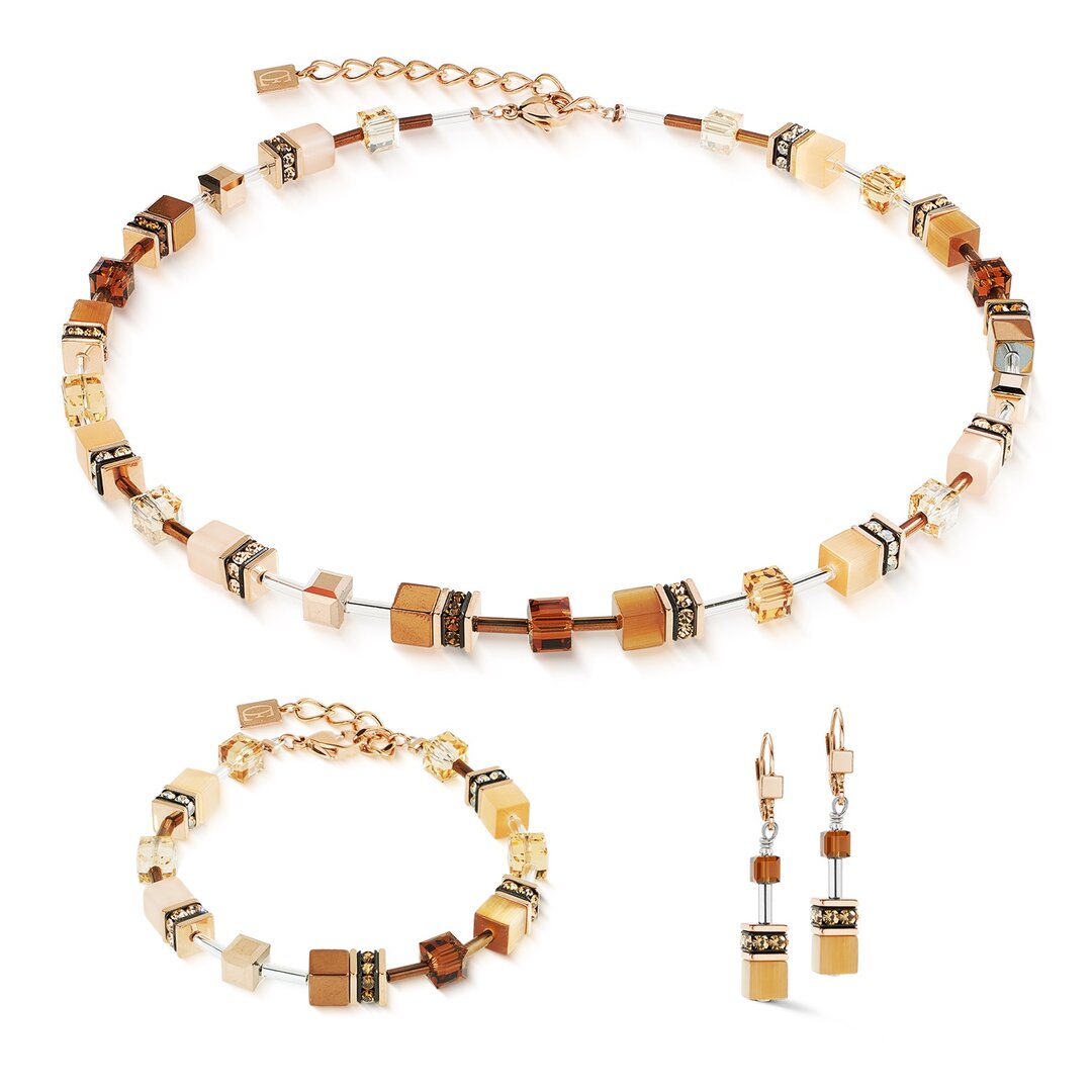 Coeur de Lion Necklace 2838/ /1100 Mocha Mousse
