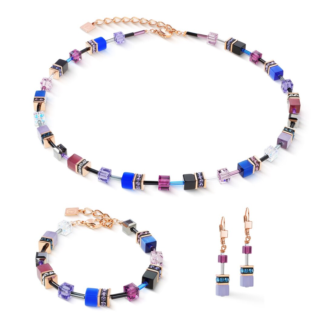 Coeur de Lion Halskette 2838/ /0807 Blue Moon rose gold