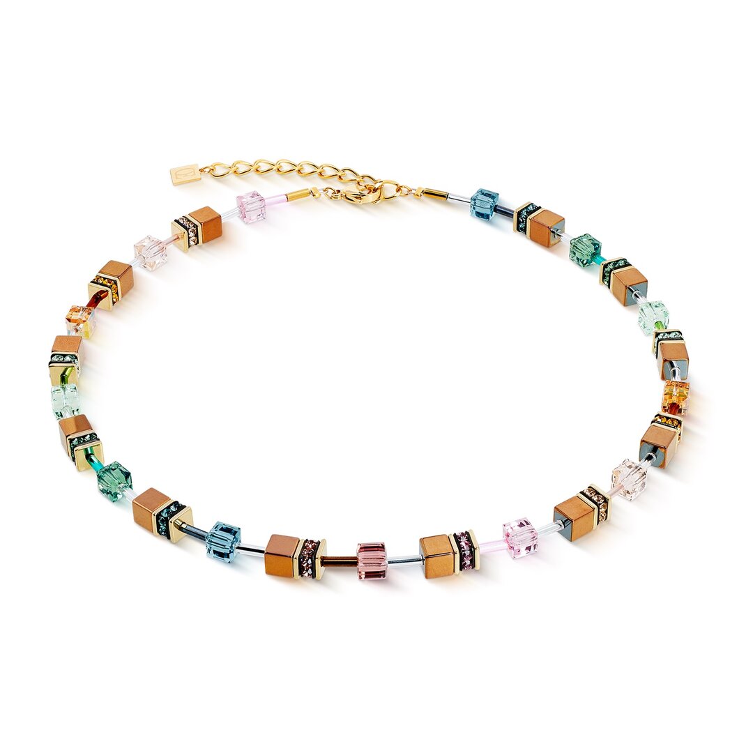 Coeur de Lion Ketting 3015/ /1578 Art Nouveau gold