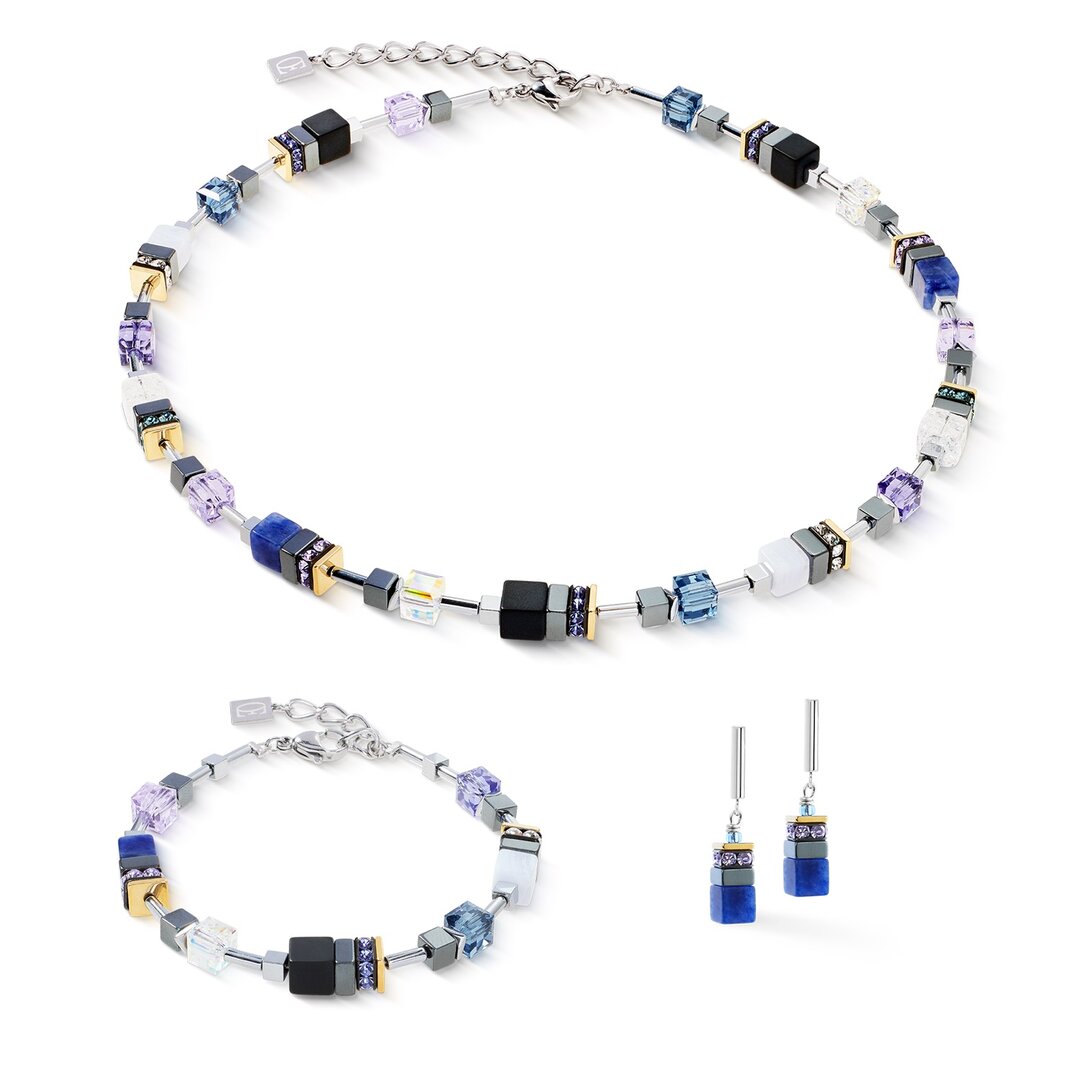Coeur de Lion Armband 3017/ /0708 Blue Moon Bicolour