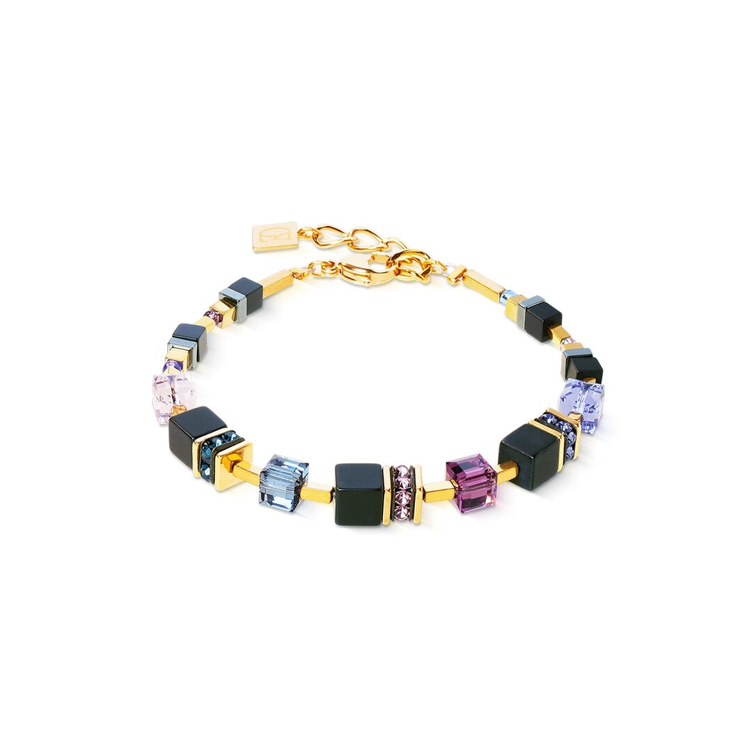 Coeur de Lion Armband 3043/ /1308 Blue Moon gold