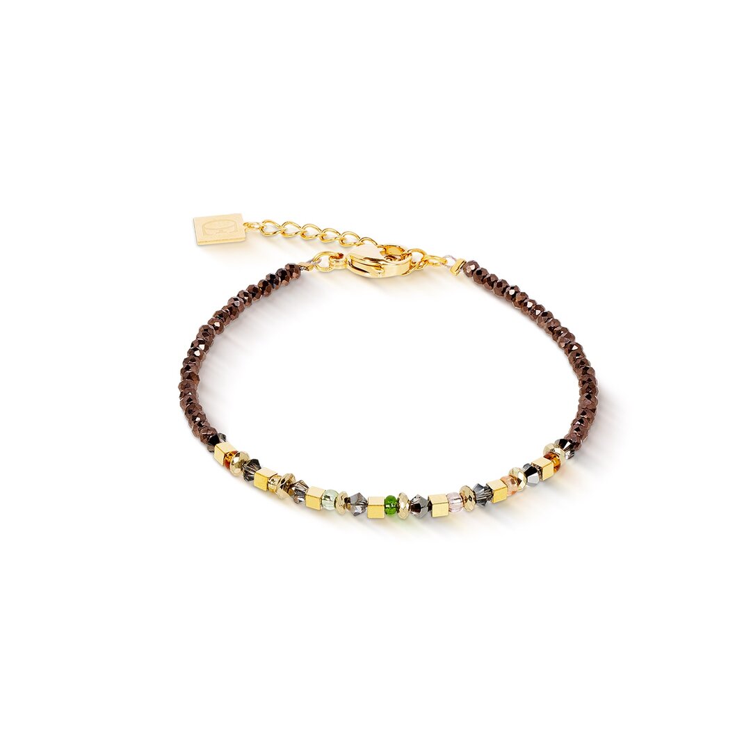 Coeur de Lion Armband 4359/ /1109 Whisper brown-olive