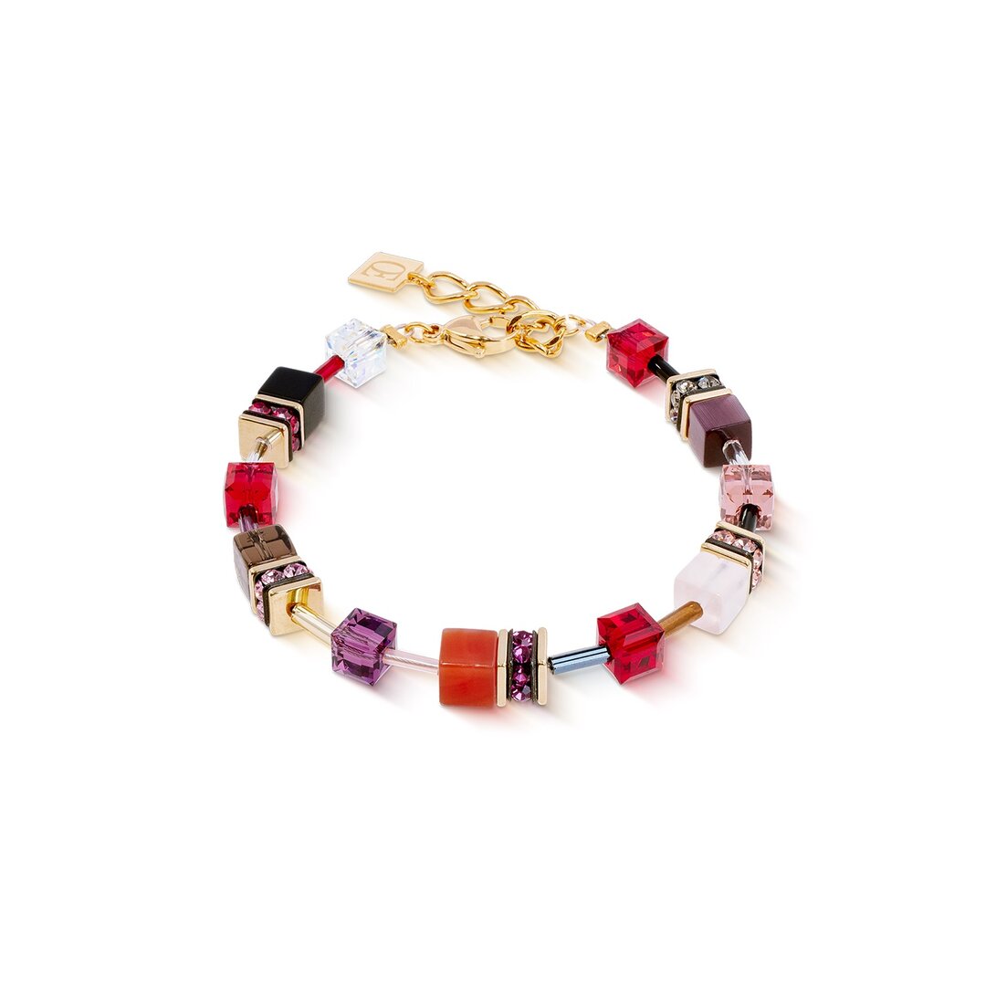 Coeur de Lion armband 4905/ /0316 Iconic Precious Festive red