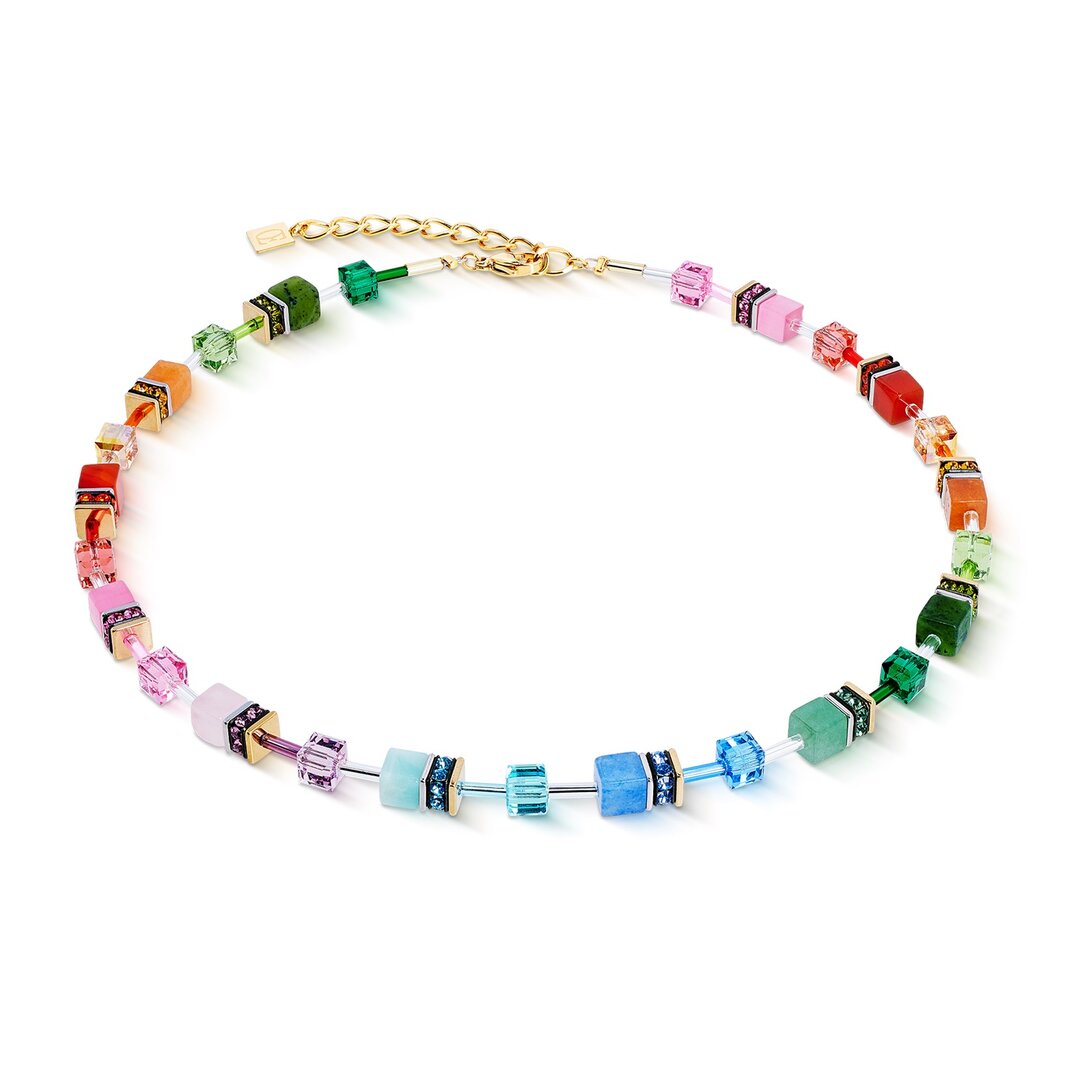 Coeur de Lion Ketting 4905/ /1520 Iconic Precious Rainbow