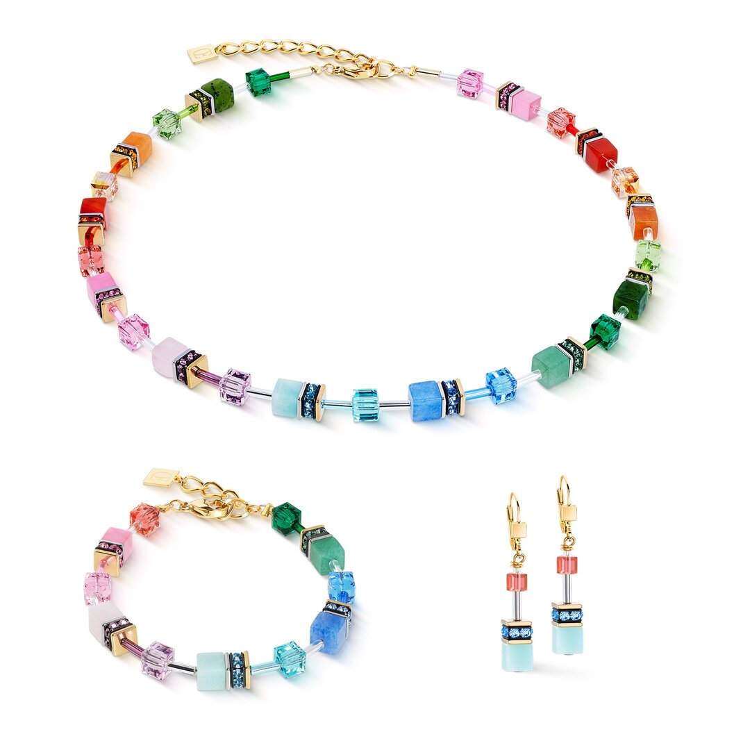 Coeur de Lion Ohrringe 4905/ /1520 Iconic Precious Rainbow