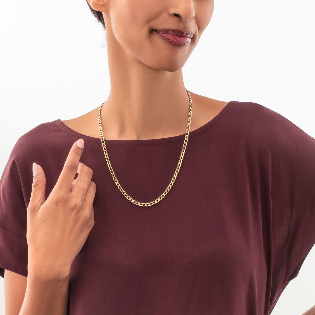 Coeur de Lion Ketting 8600/ /1600 50 cm gold