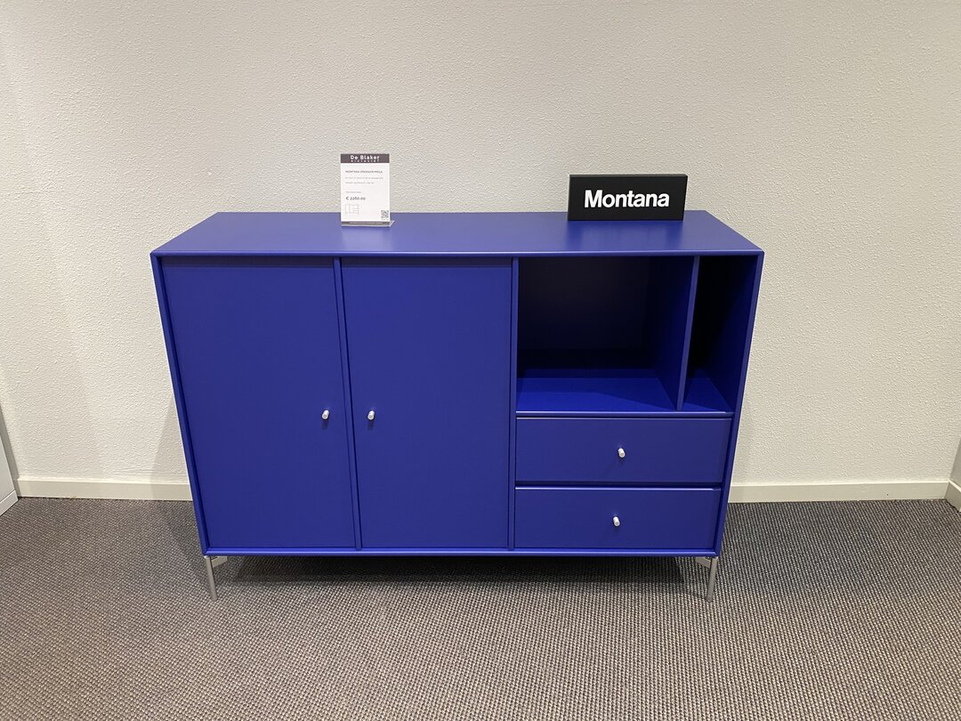 Montana sideboard blue 41unit 1.15 m wide, high discount