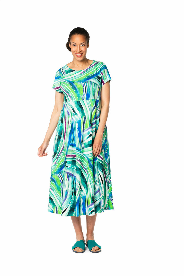 A&iuml;no, Kleid Amanda Long Palmeras 665