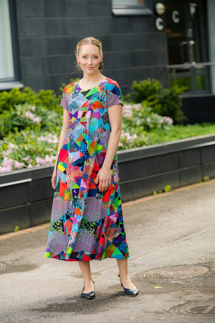 A&iuml;no, Kleid Amanda Long Art 124