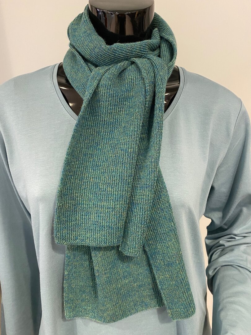 De Colores sjaal 103-zeegroen