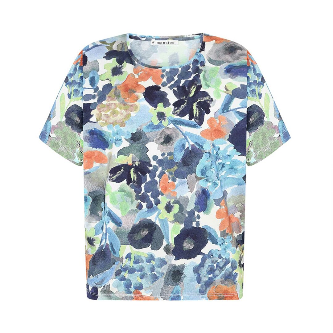 Mansted kleding Shirt Gabby blauw 53