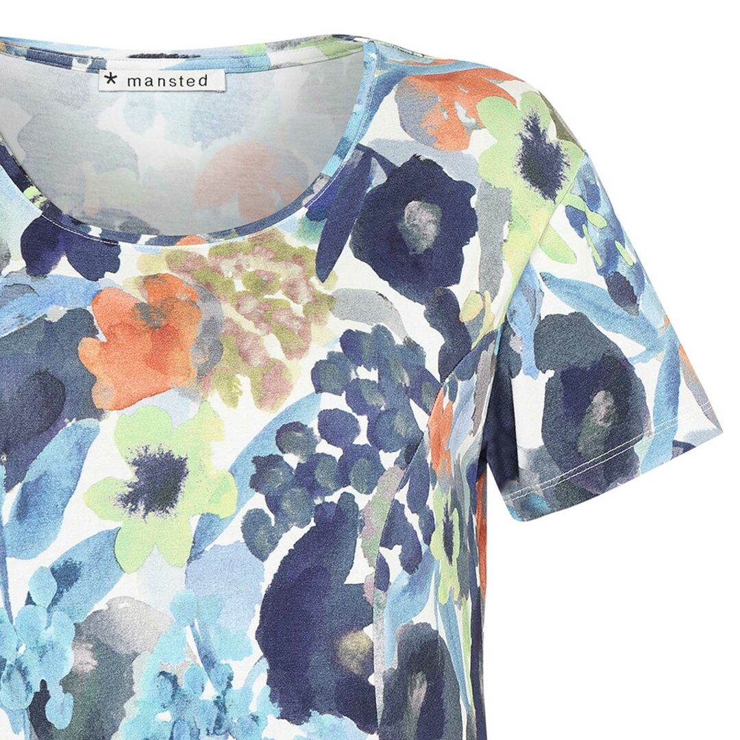 Mansted clothing dress Garden blue 53