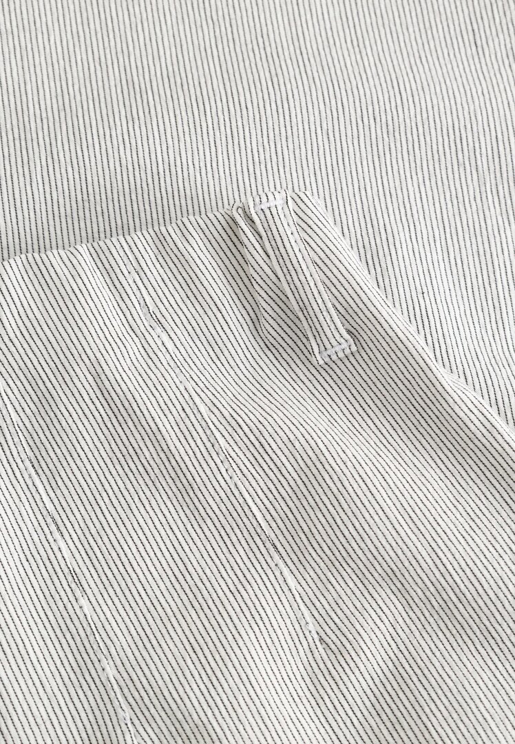 Laurie Hose, Modell Donna Loose basic Viskose white pinstripe 101262-10109