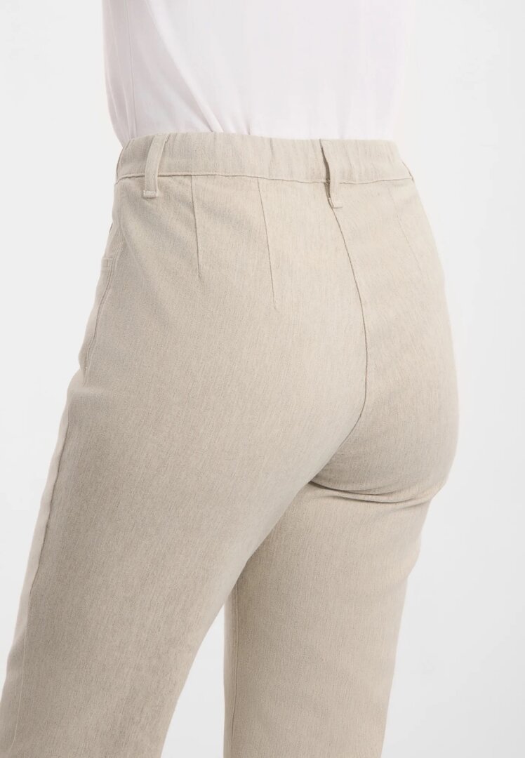 Laurie Hose, Modell Kelly basic Baumwolle beige 101270-25199