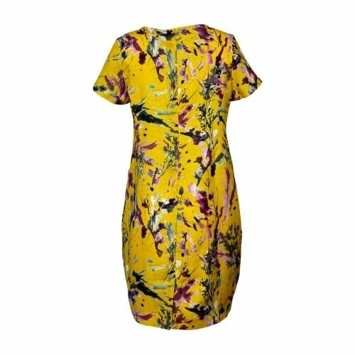 GR Nature Kleidung, Kleid LEILA-2 284 yellow print