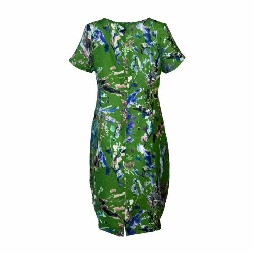 GR Nature Kleidung, Kleid LEILA-2 285 green print