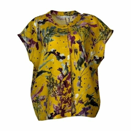 GR Nature kleding, blouse FINLEY-1 284 yellow print