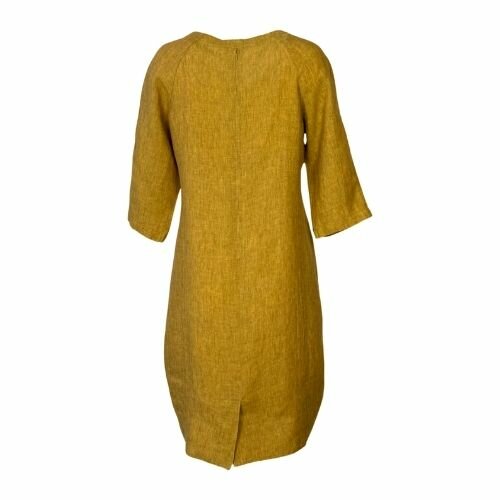 GR Nature Kleidung, Kleid SAFA-1 270 ockergelb