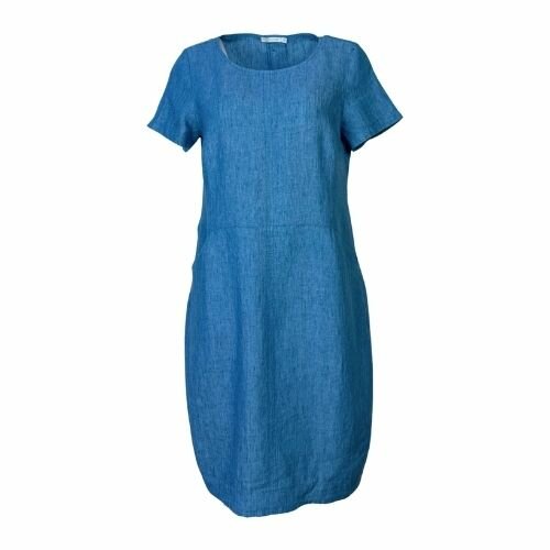 GR Nature kleding, jurk LEILA-1 277 blue