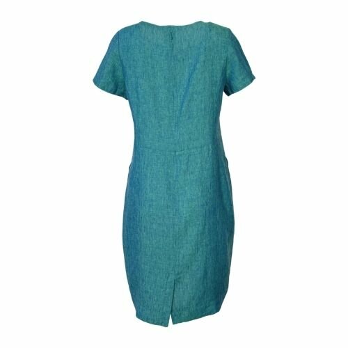 GR Nature Kleidung, Kleid LEILA-1 271 emerald green