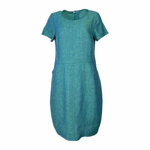 GR Nature kleding, jurk LEILA-1 271 emerald green
