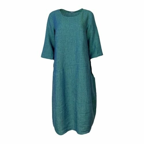 GR Nature kleding, jurk BINGA-1 271 emerald green