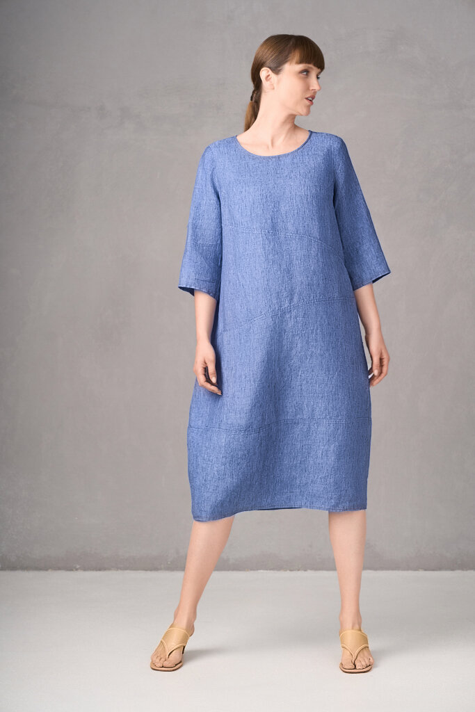 GR Nature clothing, dress BINGA-1 277 blue