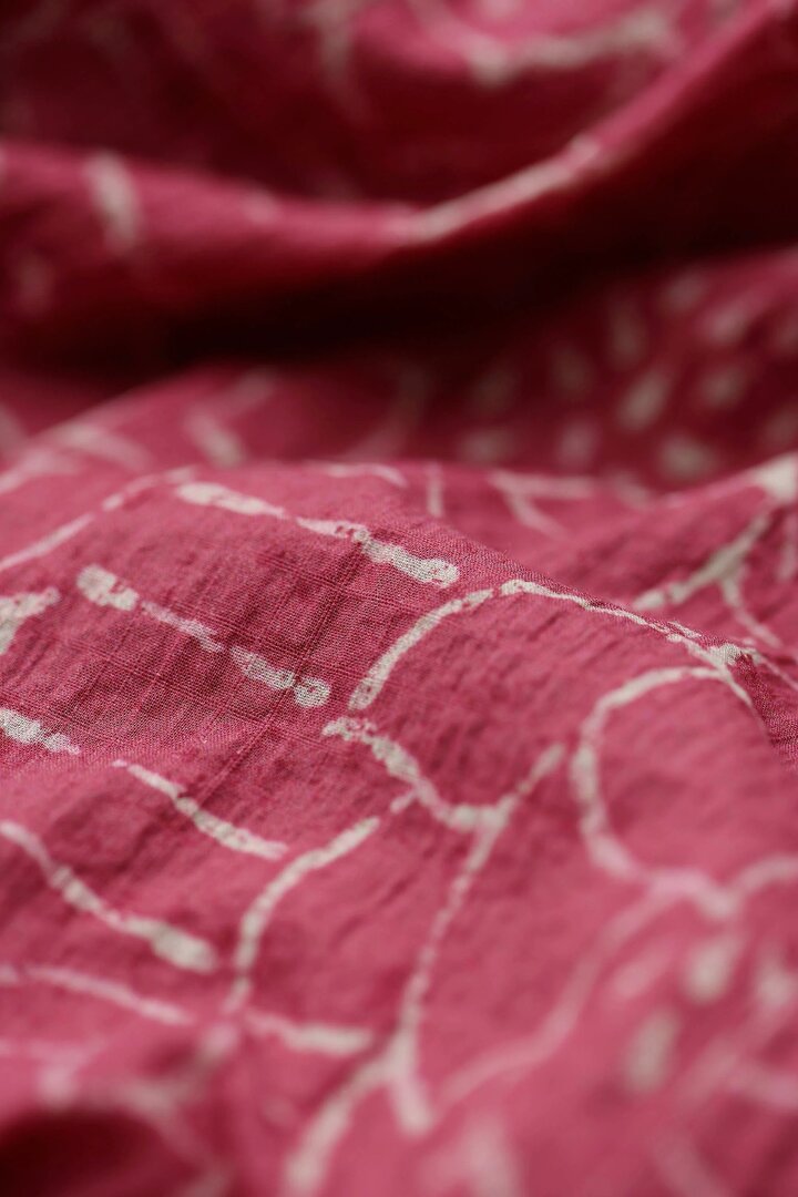 Blouse en coton McVerdi MC114A red