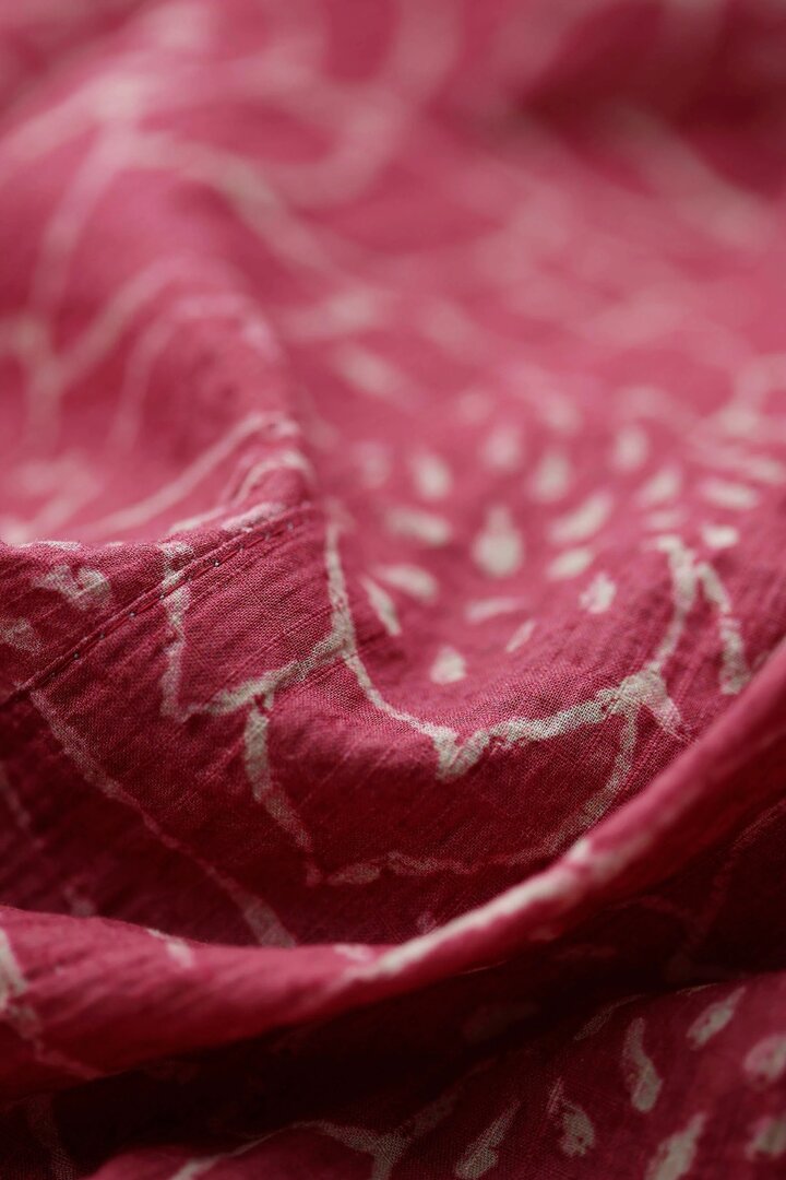 Blouse en coton McVerdi MC114A red